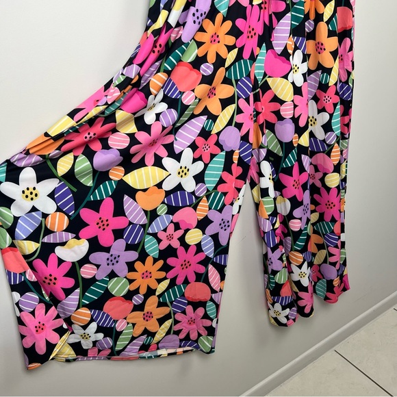 LPD Little Party Dress Justine Spring Fling Jumpsuit One-Piece Floral Size S 10 - Picture 10 of 14